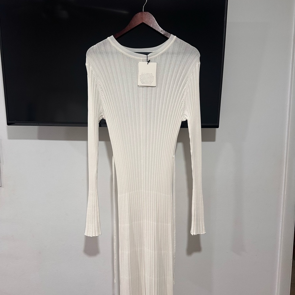 DISSH ADA Long Sleeve Ribbed Dress